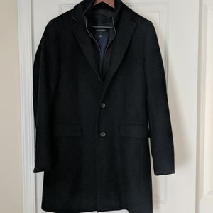 Banana Republic Men's Wool Single Breasted Coat, M